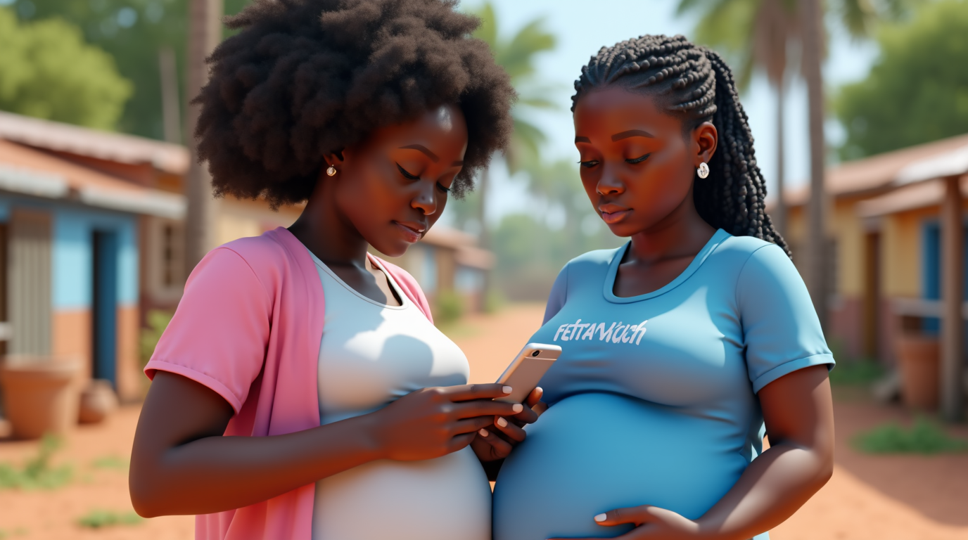 FetalWatch app in use